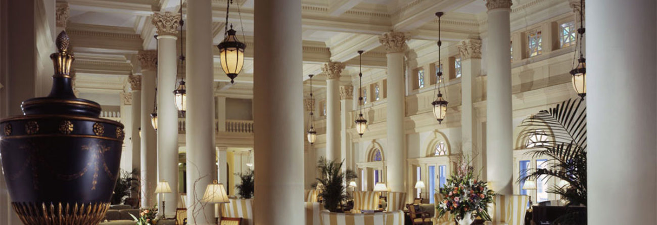 Homrst Omni Homestead Resort, Homrst Omni Homestead Resort Lobby, Ornate Lobby