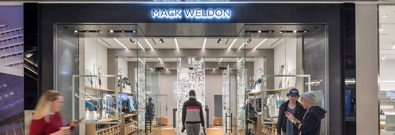 Mack Weldon Hudson Yards, Mack Weldon, Mack Weldon store