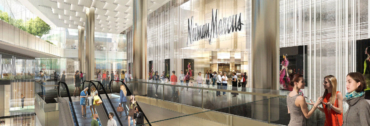 Shopping at Hudson Yards, Neiman Marcus Hudson Yards, Hudson Yards, Hudson Yards rendering