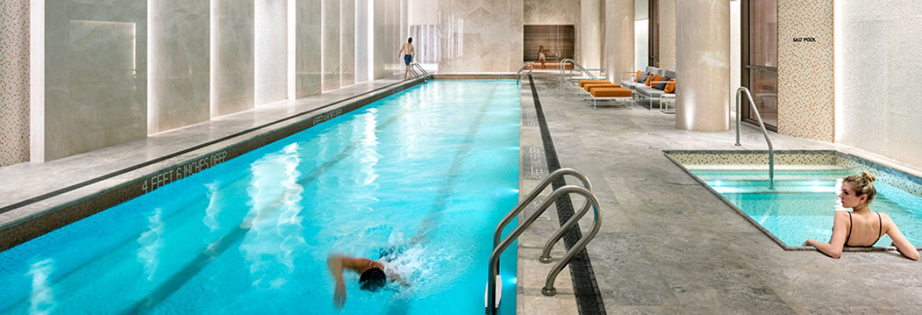 one hudson yards, one hudson yards pool, apartment pool etiquette